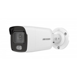 Hikvision bullet DS-2CD2087G2-L F4 (balta, 8 MP, 40 m. LED, AcuSense ) KIPDS2CD2087G2LF4