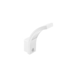 PARIS LED &scaron;viestuvas su judesio davikliu (10w, 4000K, 900lm, IP54, baltas) GTV LD-PAR10W40BC-10 GTVPARISSUSEN