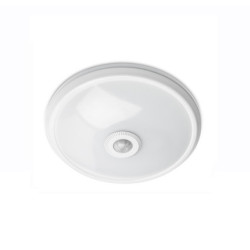 ITALIA LED &scaron;viestuvas su judesio davikliu (12w, 4000K, 900lm, IP20) GTV OS-ITL12W-LED GTVITALIA12WSUJUD