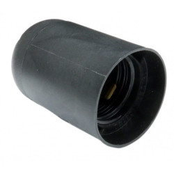 Lempos lizdas E27 plastikinis Pawbol D.3005 (juoda) PAWD3005
