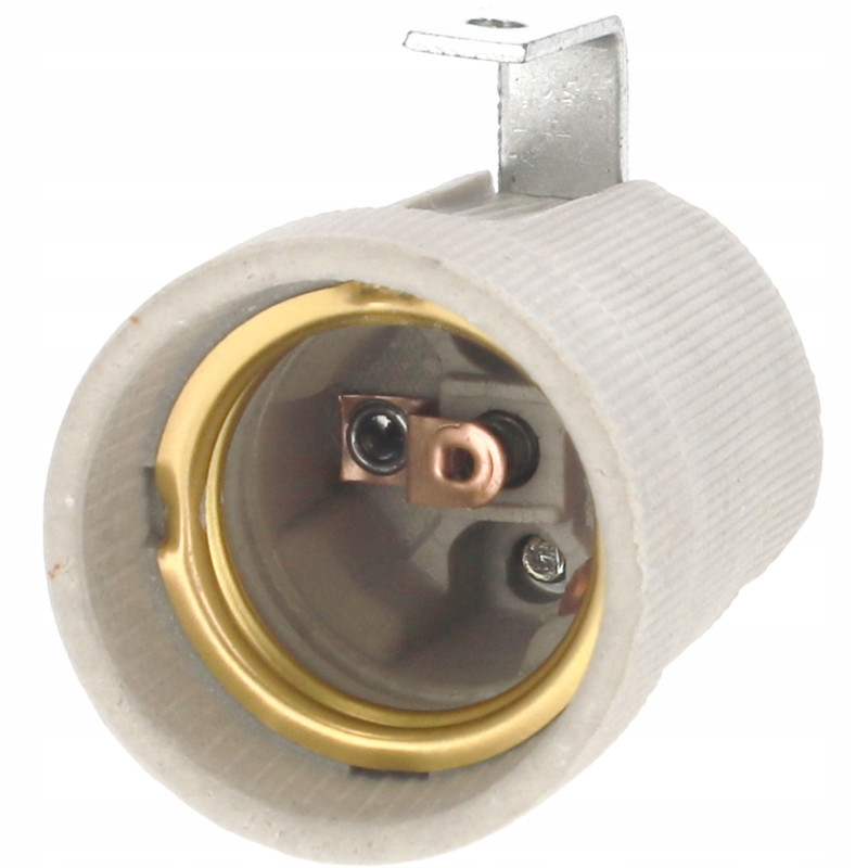 Lempos lizdas E27 keramikinis Pawbol D.3009A (baltas) PAWD3009A