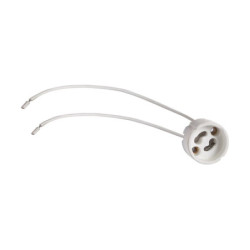 Lemputės lizdas GU10 GTV GZ-GZ10-0000 (maks. 50W, IP20) GTVLEMLIZDGZ10