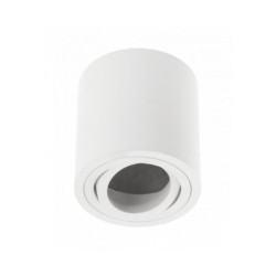 AVEIRO BIS apvalus lubinis &scaron;viestuvas (baltas, 20W, IP20) GTV OS-AVB8090OK1-10 GTVOSAVB8090OK110