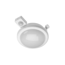 DELTA apvalus &scaron;vietuvas su judesio davikliu GTV LD-DELOR6WC-NB (6W, 4000K, 400lm, IP54) GTVLDDELOR6WCNB