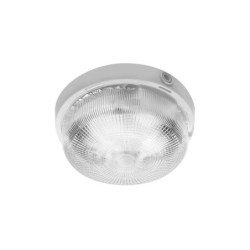 RINGO apvalu &scaron;viestuvas (baltas, E27, IP44, maks. 100 W) GTV OS-RINGO1-00 GTVOSRINGO100