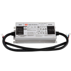 Impulsinis maitinimo &scaron;altinis LED 24V 75W 3.1A, IP67, dimeriuojamas, MEAN WELL, XLG-75-24-A MWXLG7524A