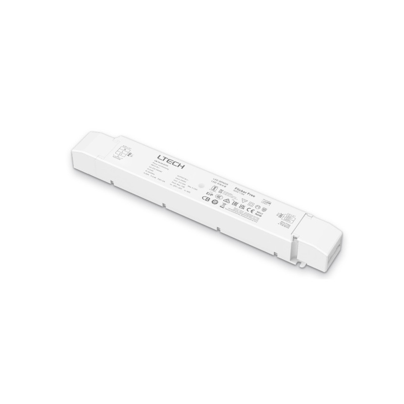 Impulsinis maitinimo &scaron;altinis LED 24V 75W 3.125A, IP20, PUSH-DIM, TRIAC, ELV, Phase-CUT, LTECH, LM-75-24G1T2 LTECH75WDIM