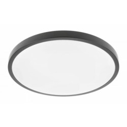 ATOL LED lubinis &scaron;viestuvas (juodas, 32W, 3000K, IP54) GTV LD-ATOL32W-WW-10 GTVLDATOL32WWW10