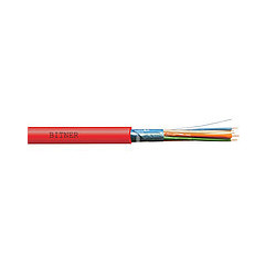 Gaisrinis ekranuotas behalogeninis kabelis Bitner HTKSHekw 2x2x0.8mm KGME2/2/0.8
