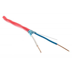 Gaisrinis ekranuotas behalogeninis kabelis Bitner HTKSHekw 2x1,0mm KGME2/1.0