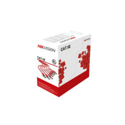 Kabelis ry&scaron;io Hikvision UTP 5E (Gysla-0.50mm, ritė 305m) DS-1LN5E-S KRUTP5HIK055