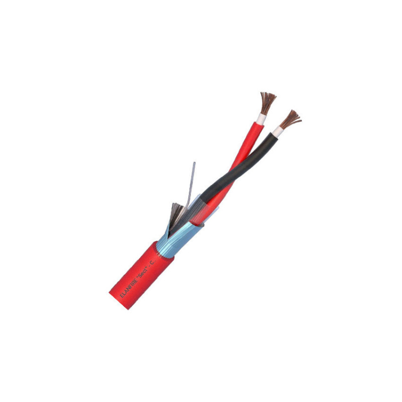 Gaisrinis kabelis ELAN 2x0.5mm (100 m) KGM2/0.5