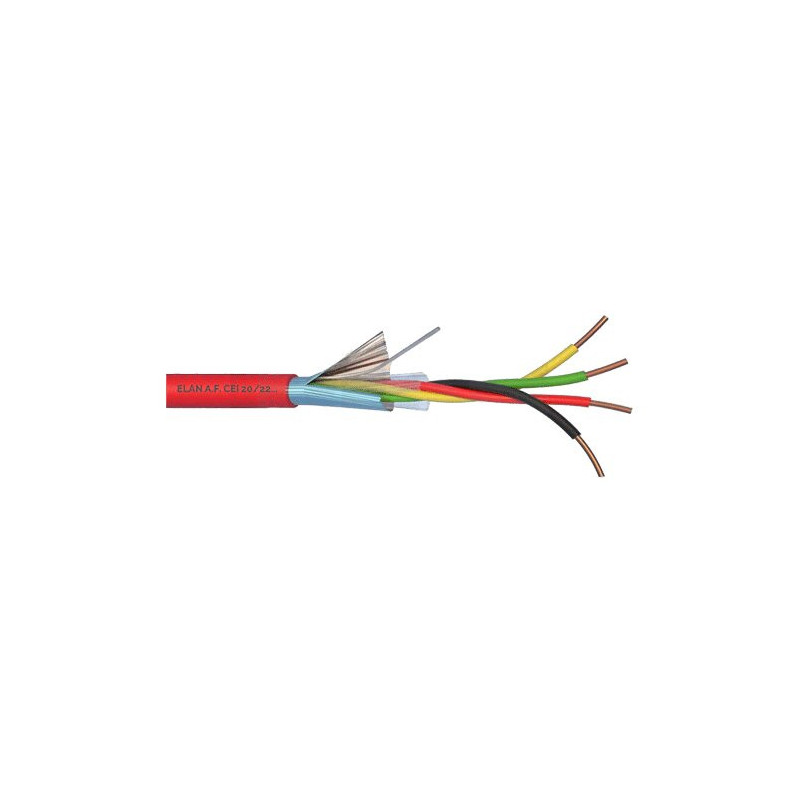Gaisrinis kabelis ELAN 4x0.5mm KGM4/0.5