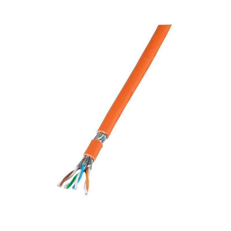 EFB Infralan ry&scaron;io kabelis S/FTP 7 (oranžinis) KRSFTP71000MEFBSYST