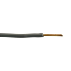 Lietkabelis H07V-U (YDY) 1x2.5 mm2 vienagyslis laidas (monolitinis, juodas, 1 m) KYDY1X2.5J