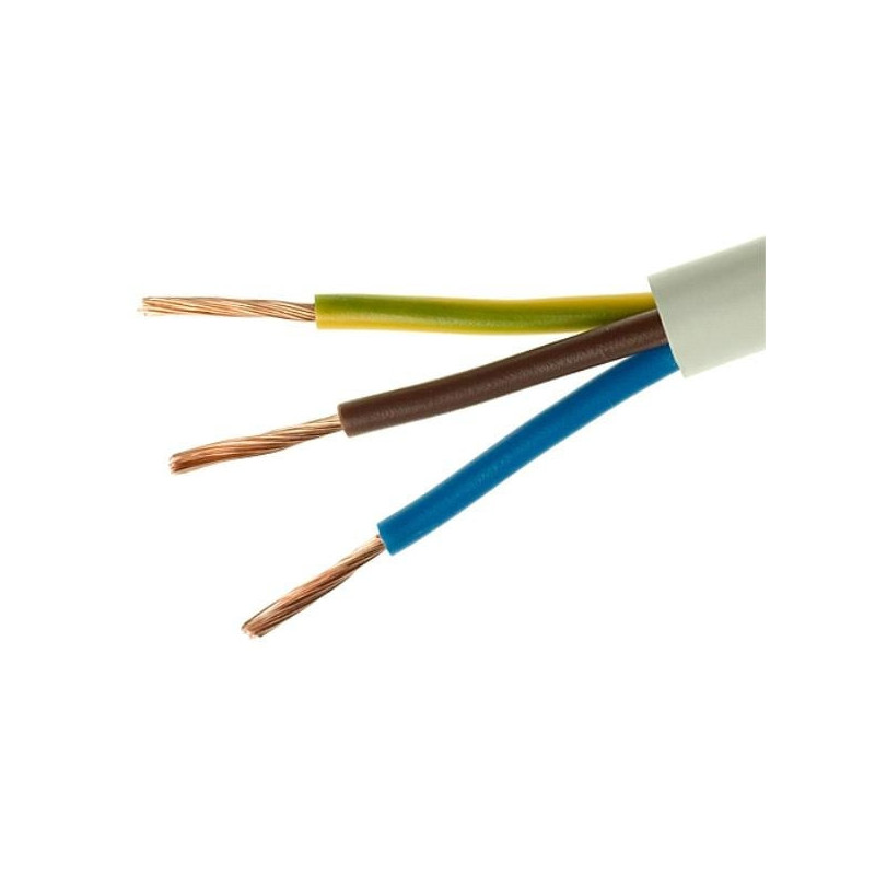 Lietkabelis OMY kabelis 3x0.5mm2 (100m) KM3X0.5LIET