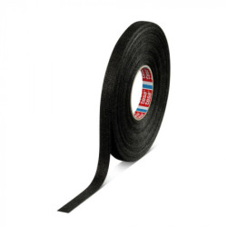 Izoliuojanti tekstilinė juosta TESA (juoda) 25m x  9mm 51608-00002-00 VIZOTTEKS25M9MM