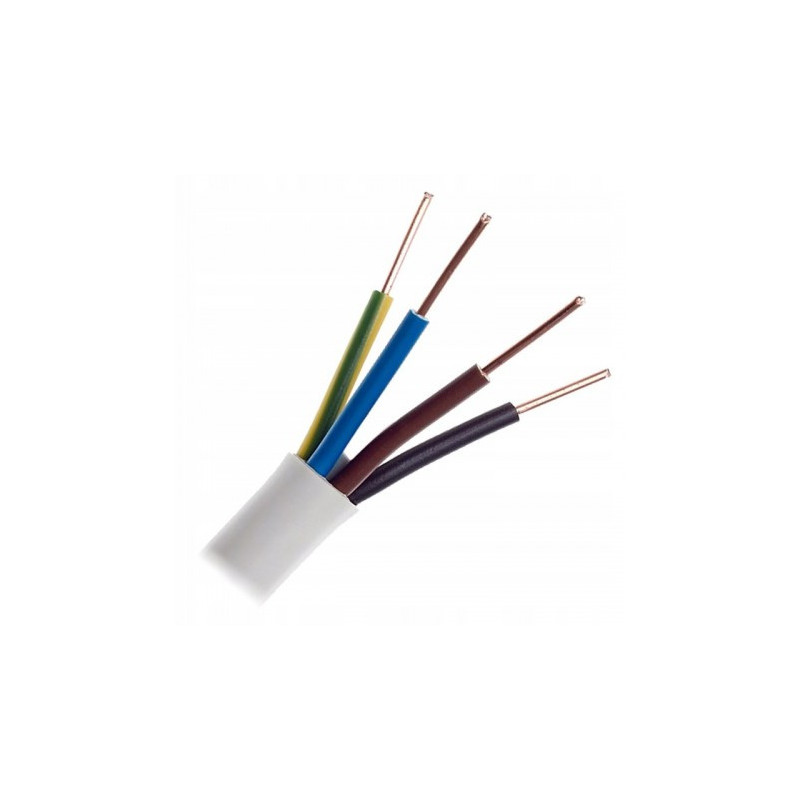 Elpar maitinimo kabelis 4x1.5 NYM (1m) KMNYM4X1.5DRUMS