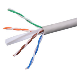 UTP kabelis STEINMARK behalogeninis CAT6 (305m) (vidaus) KRUTP6STCCALSZH