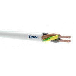 H05VV-F-OMY 5x2.5mm2 kabelis Elpar (varinis, daugiavietis, apvalus, 1 m) KML5X2.5ELPDRUMS