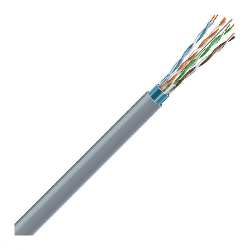 LAN tinklo kabelis ECG FTP 5e (vidaus, ekranuotas, PVC, 305m, Eca) KRFTP5EPVCECAECG