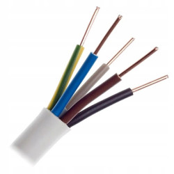 Lietkabelis maitinimo kabelis 5x2.5 NYM (1m) KMN525500