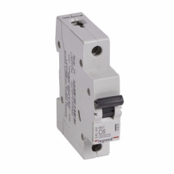 Automatinis jungiklis MCB RX3 Legrand 419199 (6A, 1P, 230V, 6kA) LAUTOMAT1P6AC