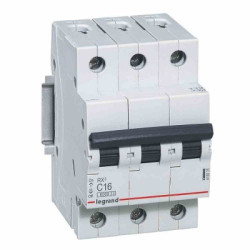 Automatinis jungiklis MCB RX3 Legrand 419235  (16A, 3P, 400V, 6kA) LAUTOMAT3P16AC