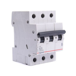 Automatinis jungiklis MCB RX3 Legrand 419171 (25A, 3P, 230V, 6kA) LAUTOMAT3P25AB