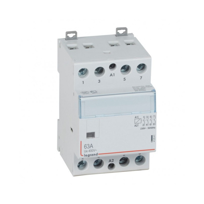 Kontaktorius 4N/O 400V AC CX Legrand 412541 LKONTAK4P63A