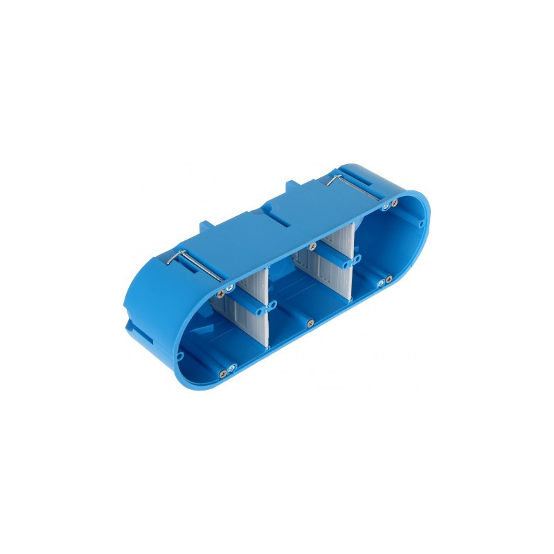 3 vt. dėžutė į gipsą Simet P3x60D (63mm gylio) SIMP3x60D