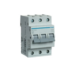 Automatinis jungiklis Hager MC332 (32A, 3P, 400V, 6kA) HMC332A
