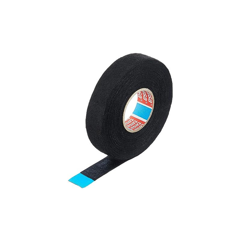 Izoliuojanti tekstilinė juosta TESA (juoda) 25m x 19mm 51608-00001-00 VIZOTTEKS25M