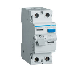Srovės nuotekio relė Hager CD240J (A, 40A, 2P, 30mA, 230V) HCD240J