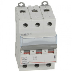 Automatinis jungiklis MCB RX3 Legrand 419239 (40A, 3P, 400V, 6kA) LAUTOMAT1P3P40AC