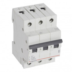 Automatinis jungiklis MCB RX3 Legrand 419240 (50A, 3P, 230V, 6kA) LAUTOMAT3P50AC