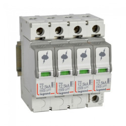 Vir&scaron;įtampių ribotuvas Legrand 412273 (C, 4P, B+C, 50kA) L412273