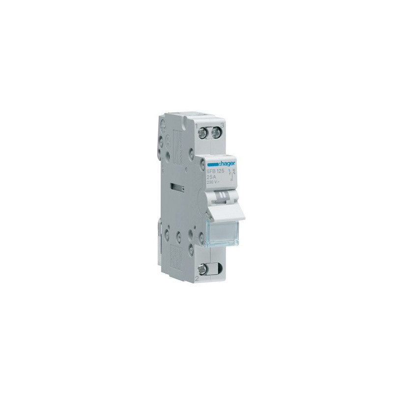 Modulinis perjungėjas Hager SFT125 (1P, 25A, 1 mod) HSFT125