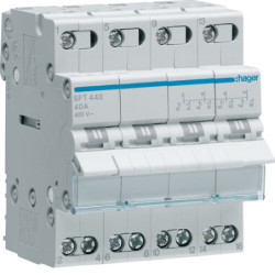 Modulinis perjungėjas Hager SFT440 (4P, 40A, 4 mod) SFT440
