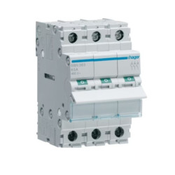 Modulinis jungiklis Hager SBN363 (3 mod, 63A, 3P) HSBN363