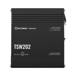 8 prievadų pramoninis komutatorius TELTONIKA TSW202000000 (PoE) SWITCHTELTSW202000000