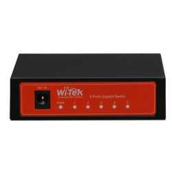 5 prievadų komutatorius Wi-Tek WI-SG105 SWITCHWISG105