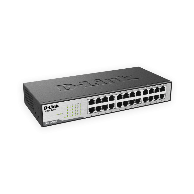 24 prievadų komutatorius D-Link DES-1024D SWITCHDLINKDES1024D