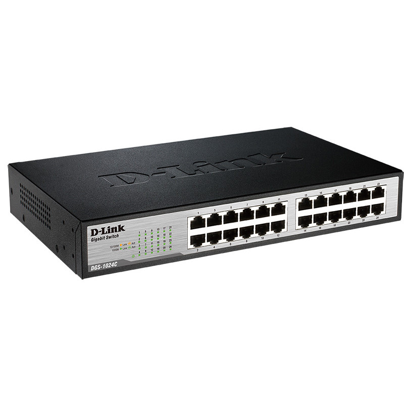 24 prievadų komutatorius D-Link DGS-1024C SWITCHDLINKDGS-1024C