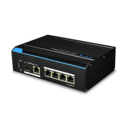 4 prievadų pramoninis komutatorius UTEPO UTP7204E-A1 SWITCHUTEPOUTP7204EA1