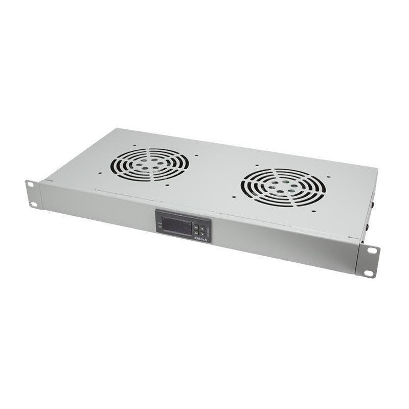 Ventilatorių 19" blokas 1U pakabinamai spintai VENBLTERM