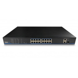 16 prievadų, 16 PoE komutatorius UTEPO UTP1-SW1602TS-POE SWITCHUTP1SW1602TSPOE
