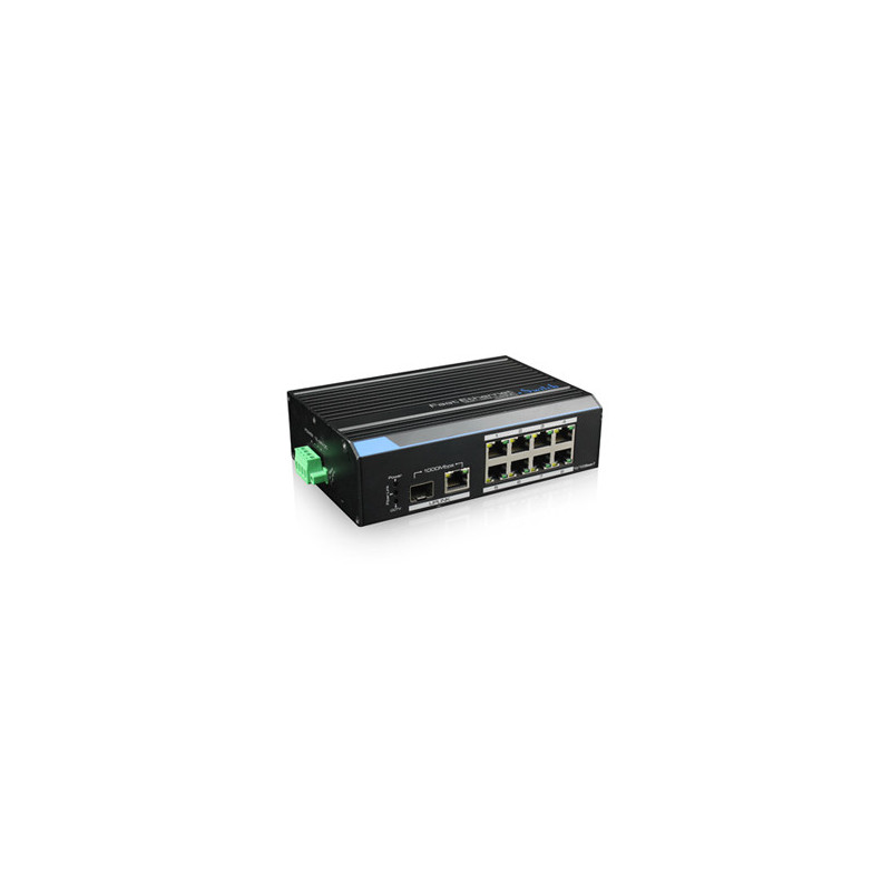 8 prievadų pramoninis komutatorius UTEPO UTP7208E-A1 SWITCHUTEPOUTP7208EA1