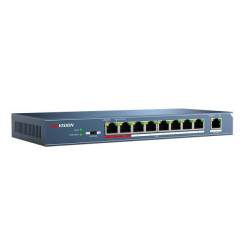 8 prievadų, 8 PoE komutatorius Hikvision DS-3E0109P-E SWITCHDS3E0109PE