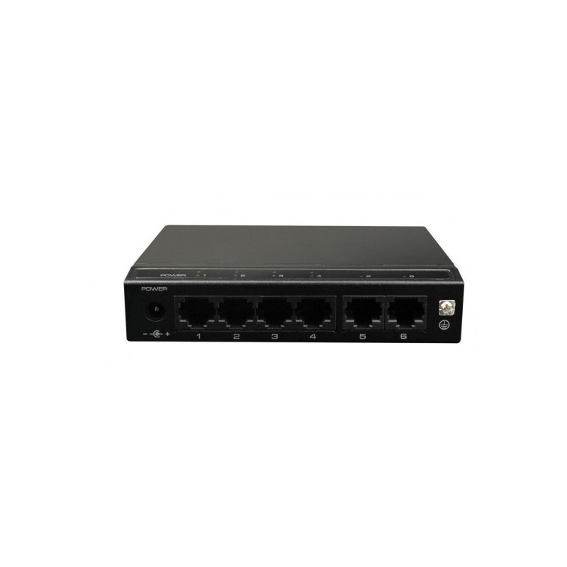 4 prievadų, 4 PoE komutatorius UTEPO SF6P-HM SWITCHUTEPOSF6PHM